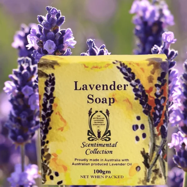 Leven K Lavender Soap 100gm - Image 2