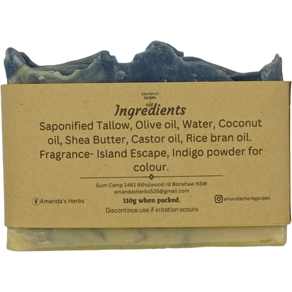 Amandas Herbs Island Dreams Soap - Image 2